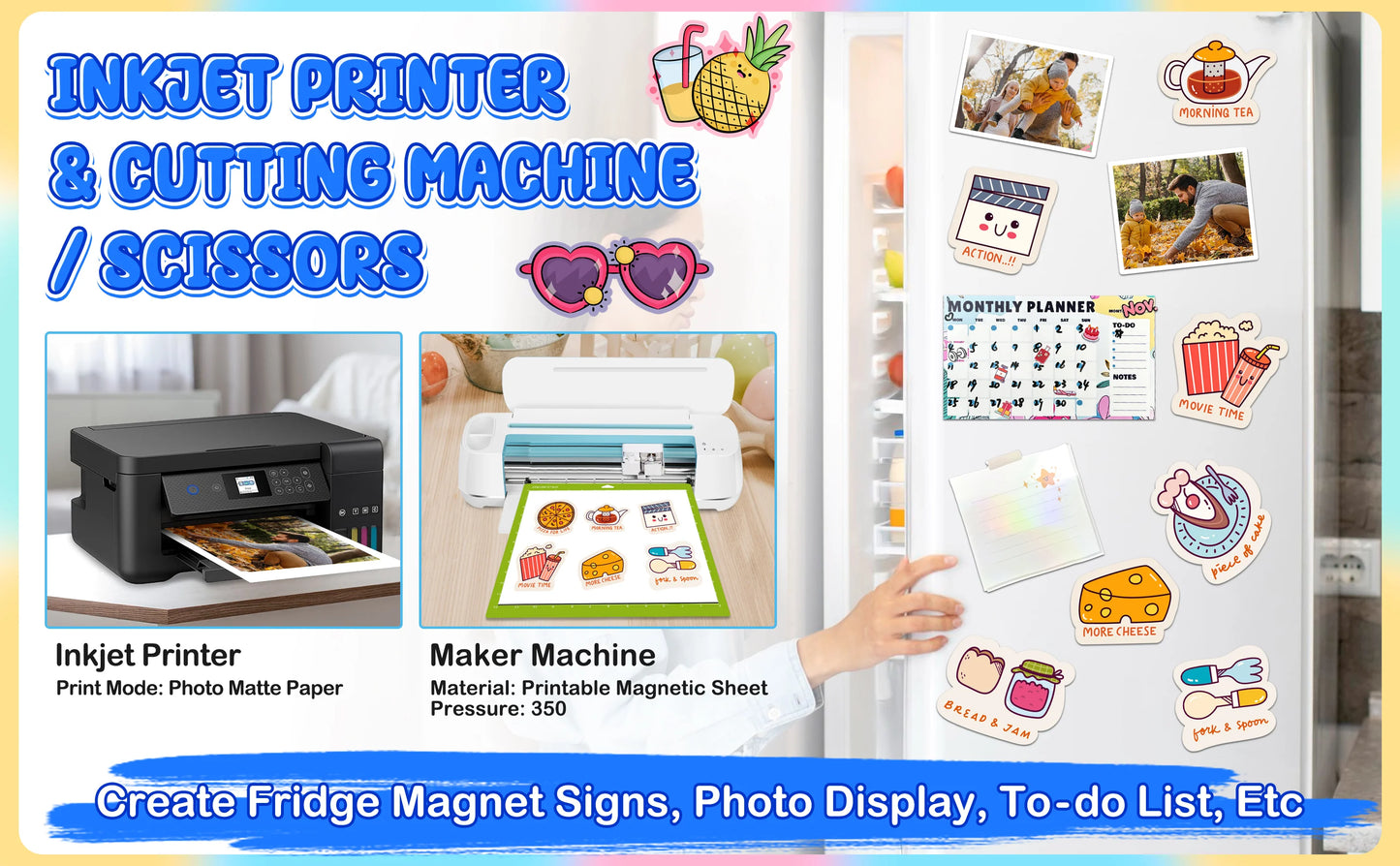 Teckwrap Magnetic Printable Sticker Vinyl