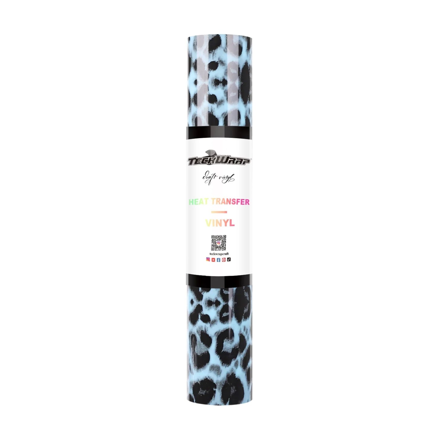 Teckwrap Animal Print HTV - Blue Leopard (Discontinued)