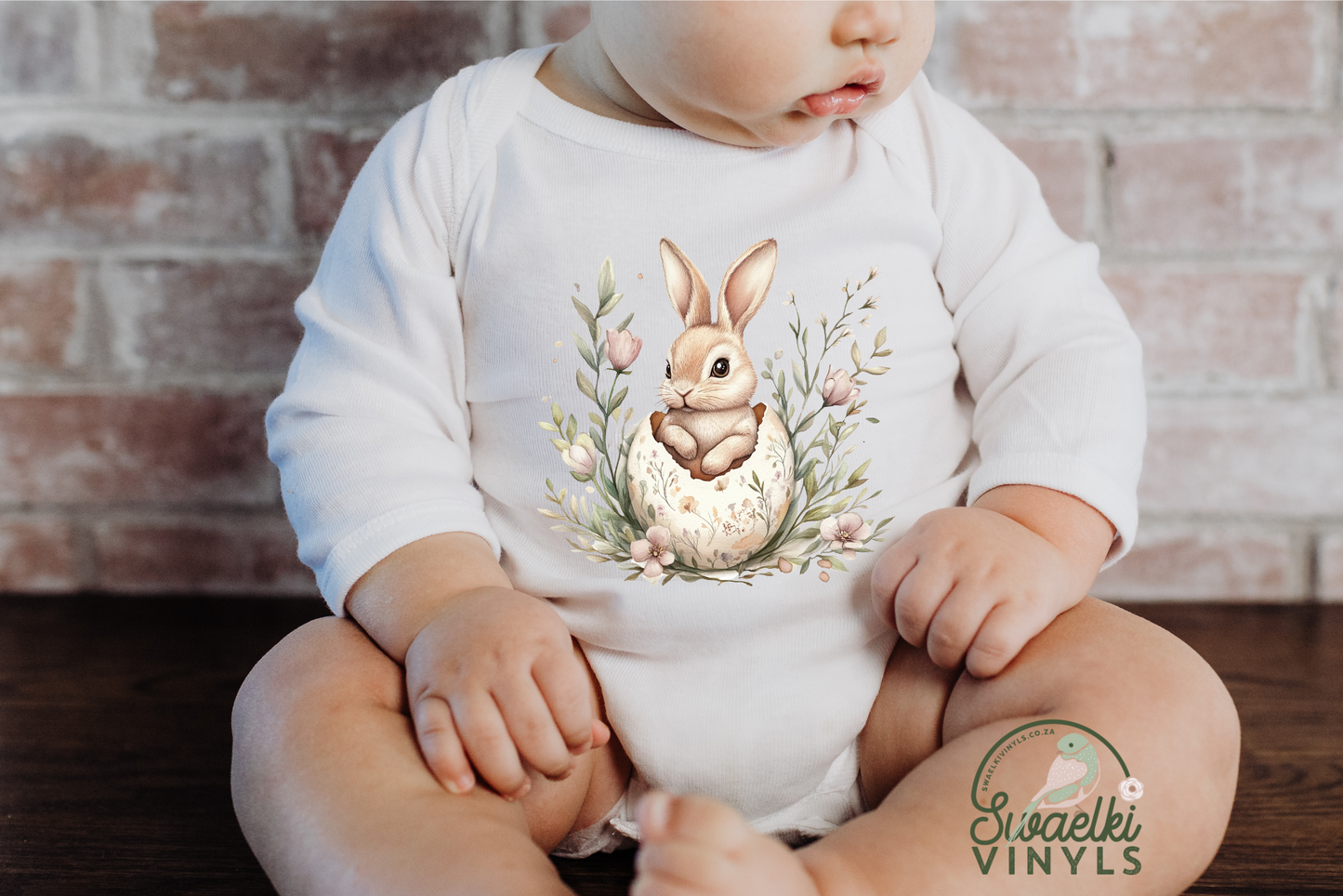 DTF Transfer - Easter Bunny in Egg 2