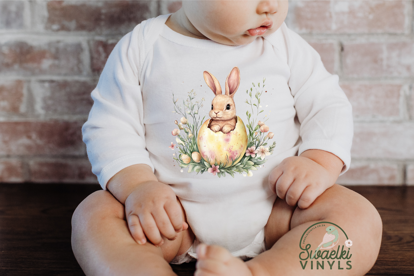DTF Transfer - Easter Bunny in Egg 4