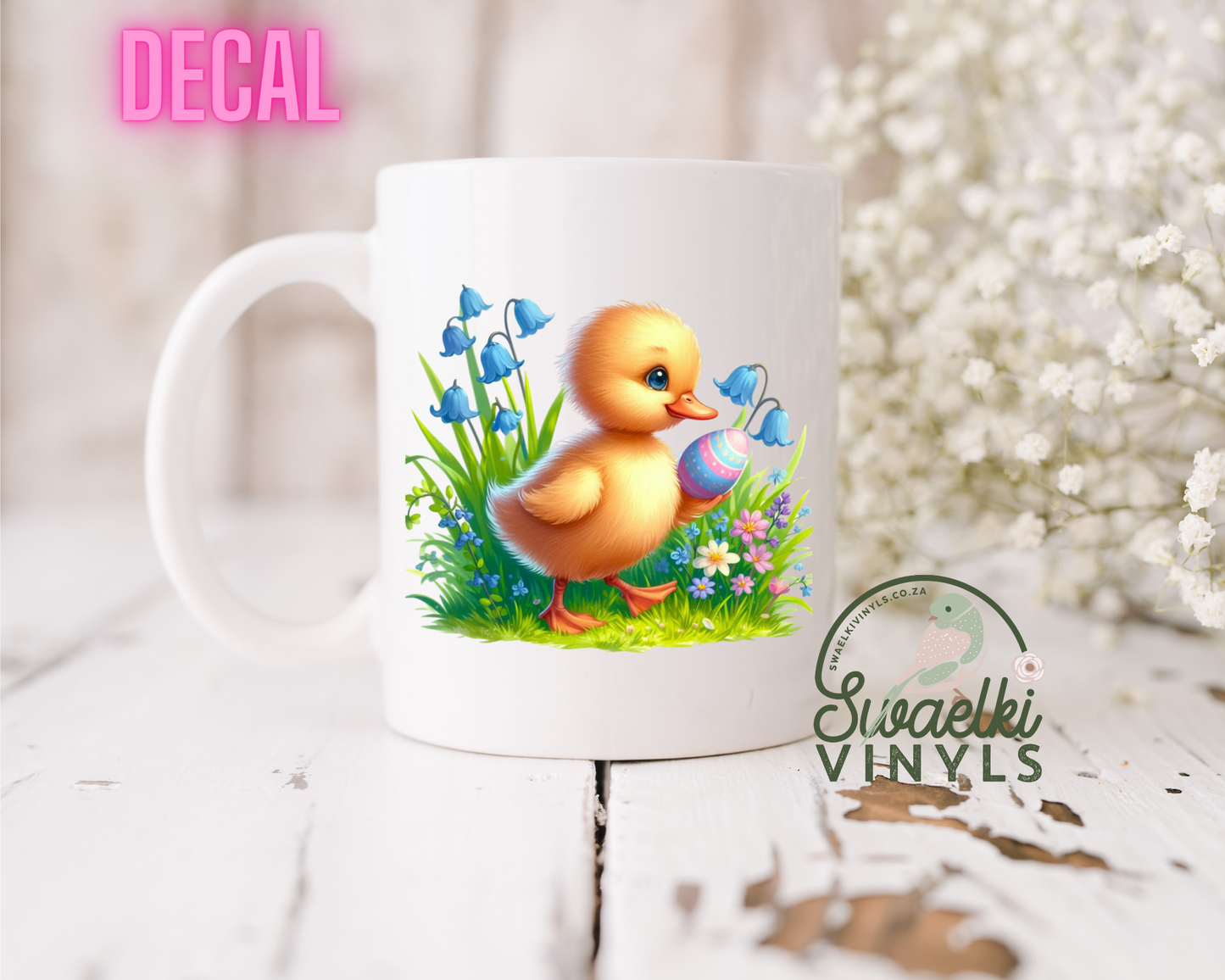 UV DTF Decal - Easter Duck