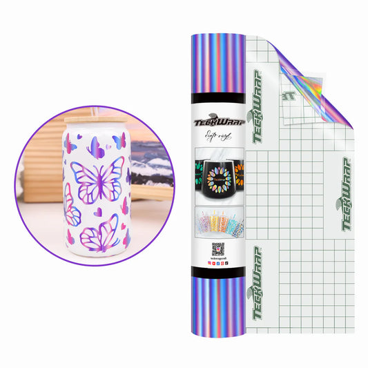 Teckwrap Bubble Free Holographic Vinyl - Lilac