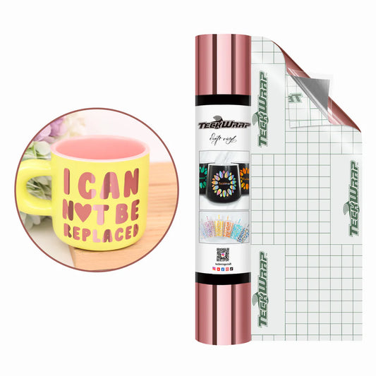 Teckwrap Bubble Free Mirror Chrome Vinyl - Rose Gold