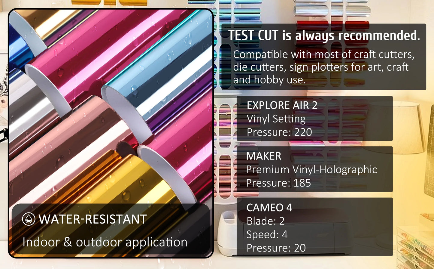 Teckwrap Bubble Free Mirror Chrome Vinyl - Rose Gold