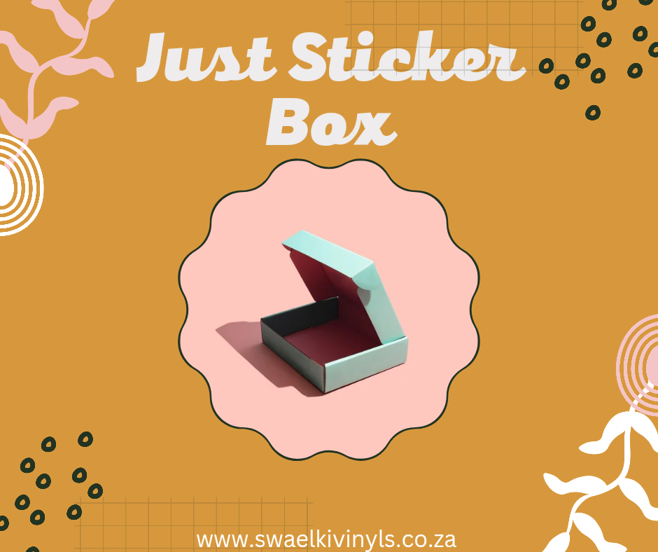 Just Sticker Box - Pre-Order – Swaelki Vinyls