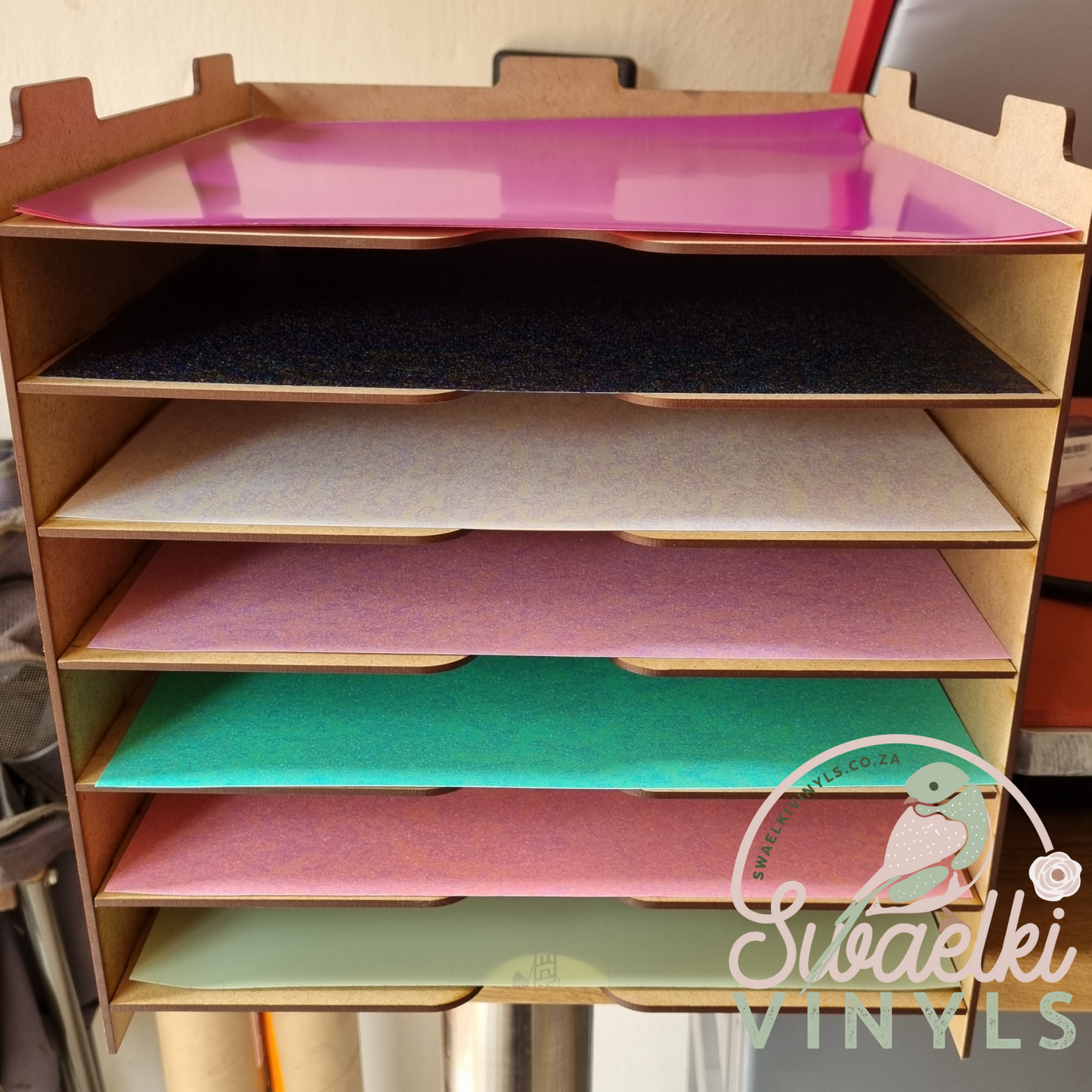 Vinyl Sheet Storage Cube