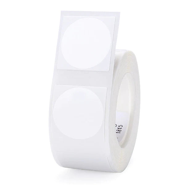 NIIMBOT - B1 / B21 / B3S - 30*30MM - ROUND - 210 Labels Per Roll - White