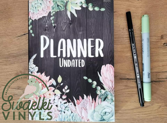 A5 Undated Daily Planner