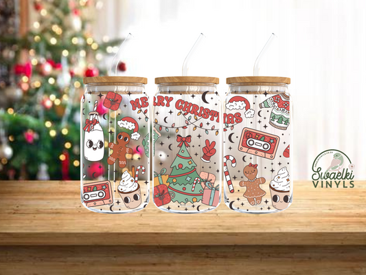 UV DTF Cup Wrap - Christmas Design 3