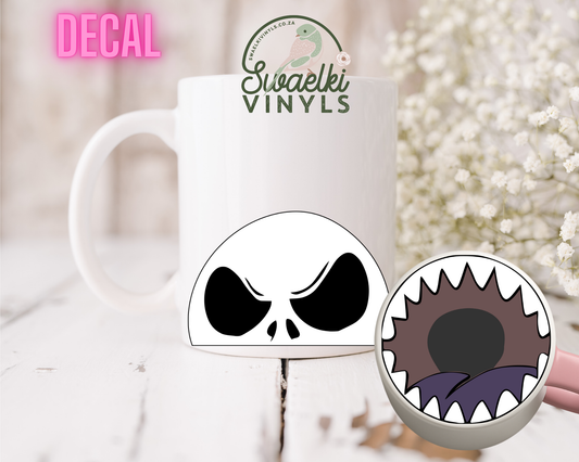UV DTF Decal - Jack Mug Mouth Sticker