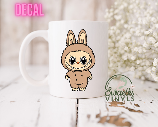 UV DTF Decal - Labubu Body Tan
