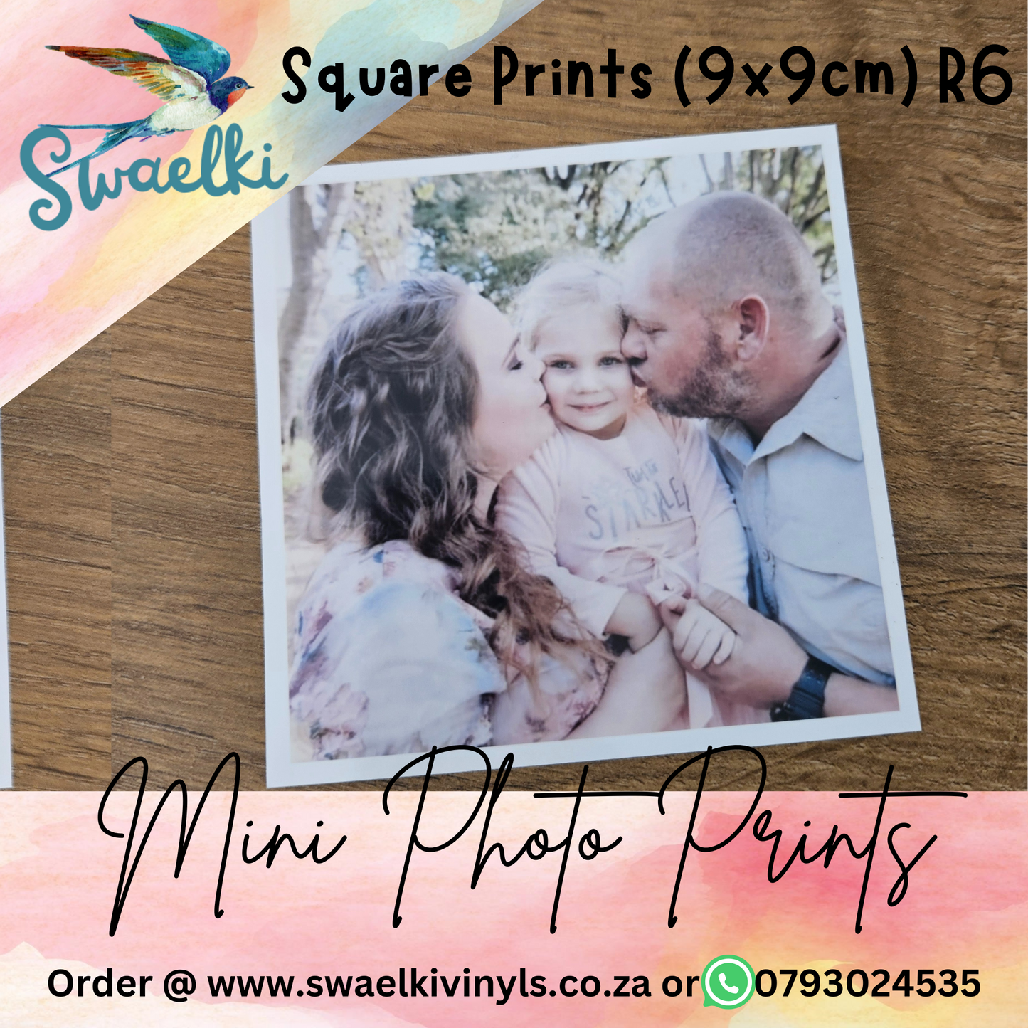 Square Prints (9x9cm)