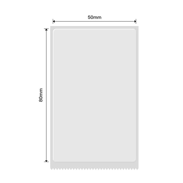 NIIMBOT - B1 / B21 / B3S - ER50*80MM - 95 Labels per Roll - Transparent