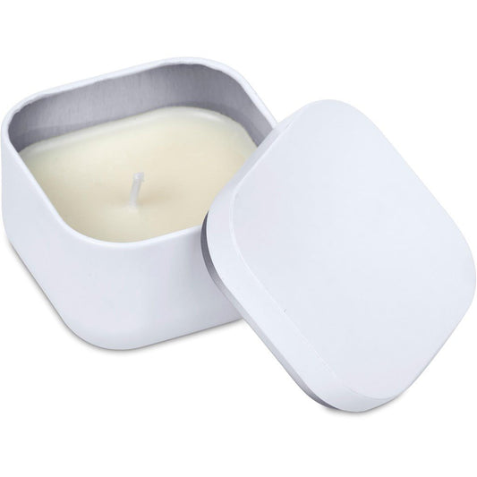 White Square Candle
