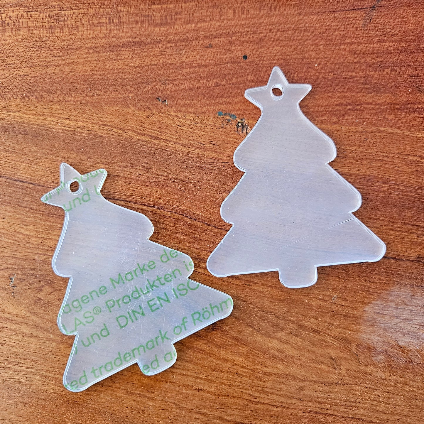 Acrylic Christmas Tree Blanks