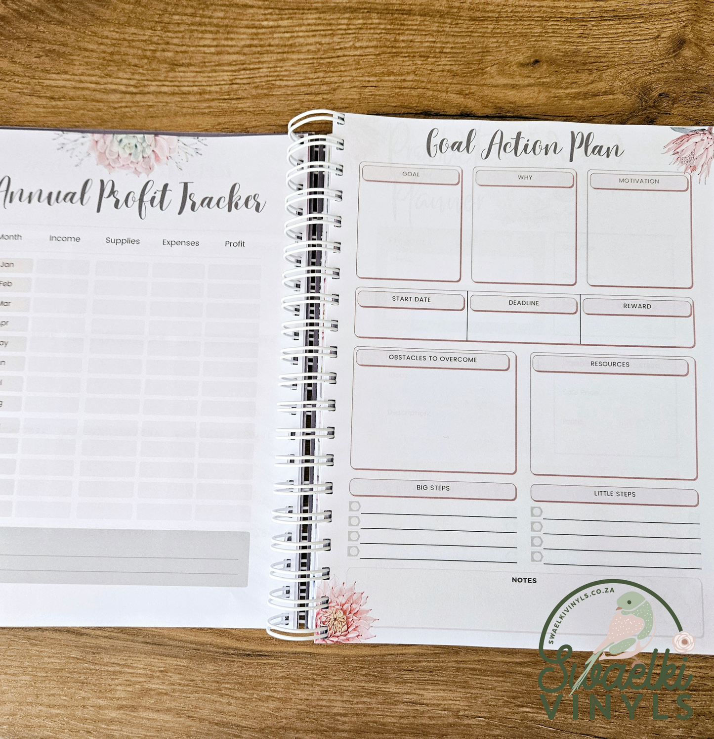 A5 Undated Business & Daily Planner (PRE-ORDER)