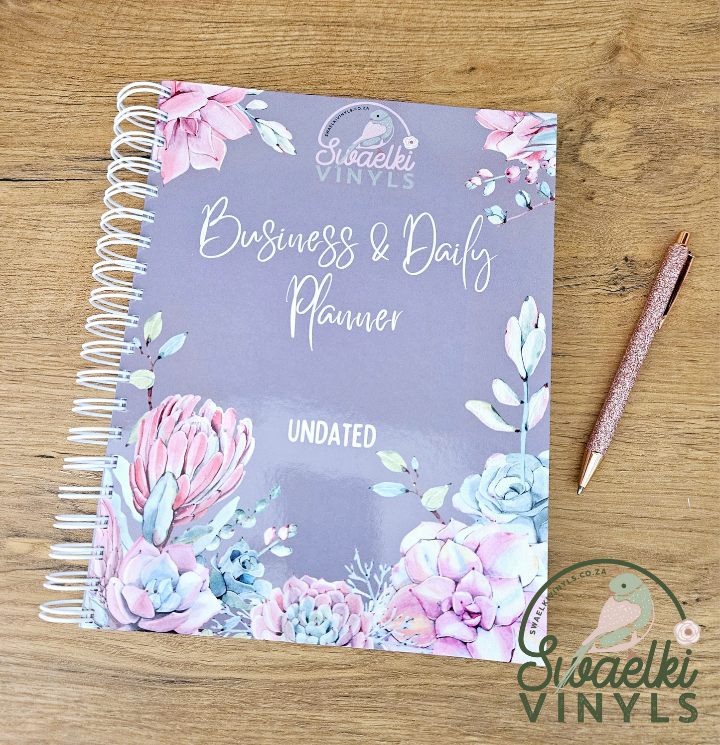 A5 Undated Business & Daily Planner (PRE-ORDER)