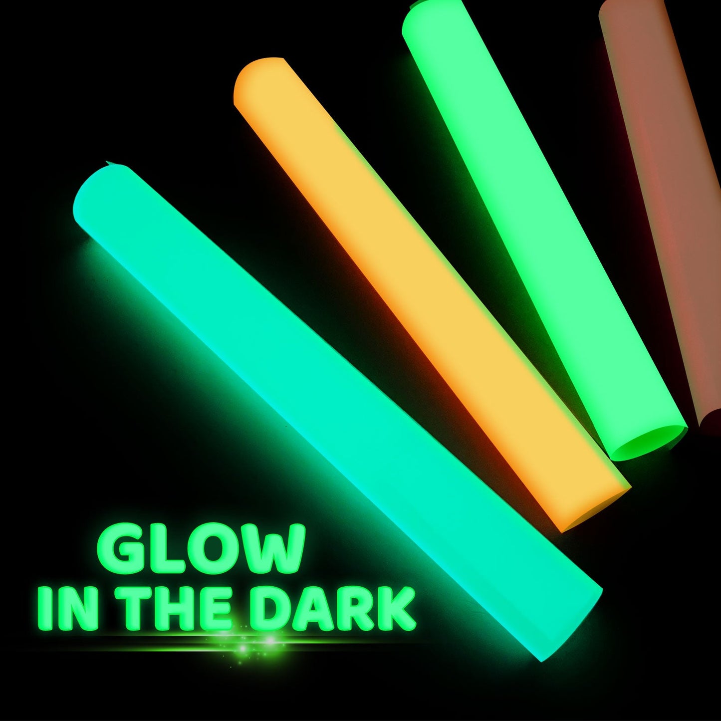 Glow In The Dark Puff HTV