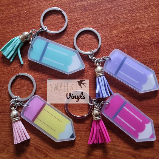 Pencil Keychains