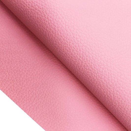 Faux Leather - Litchi Grain Pink