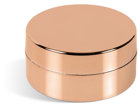 Rose Gold Round Lip Balm Blanks