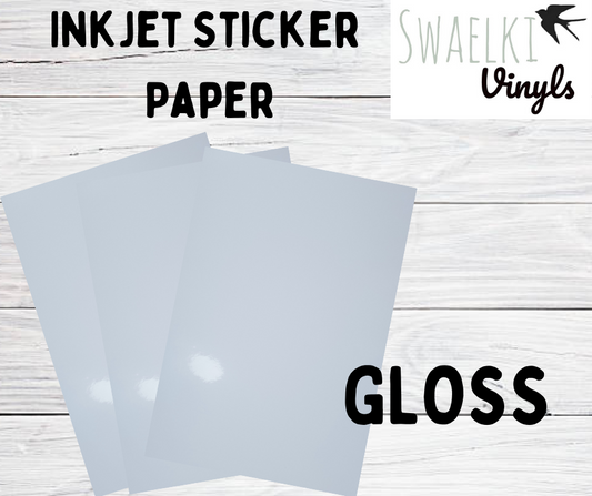 Inkjet Self-Adhesive Vinyl - Gloss