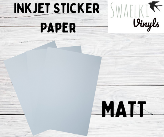 Inkjet Self-Adhesive Vinyl - Matt