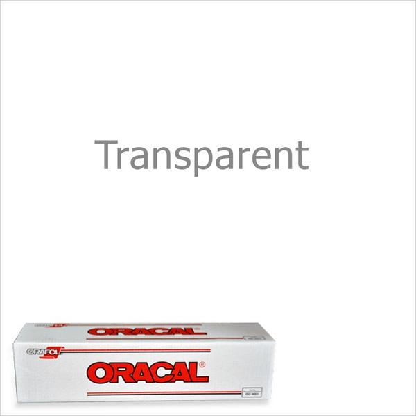 Oracal 651 - Transparent