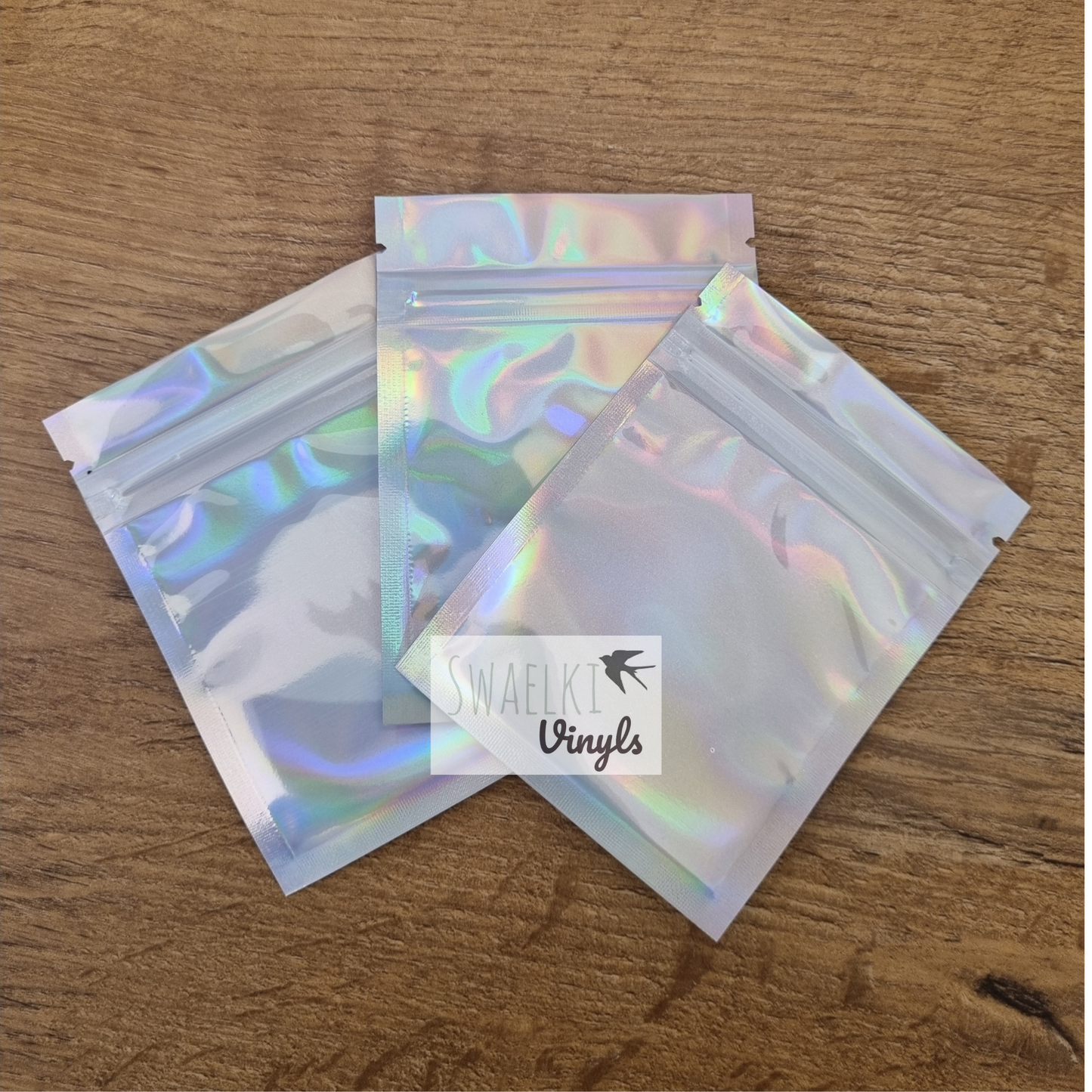 Zip Lock Holographic Bags