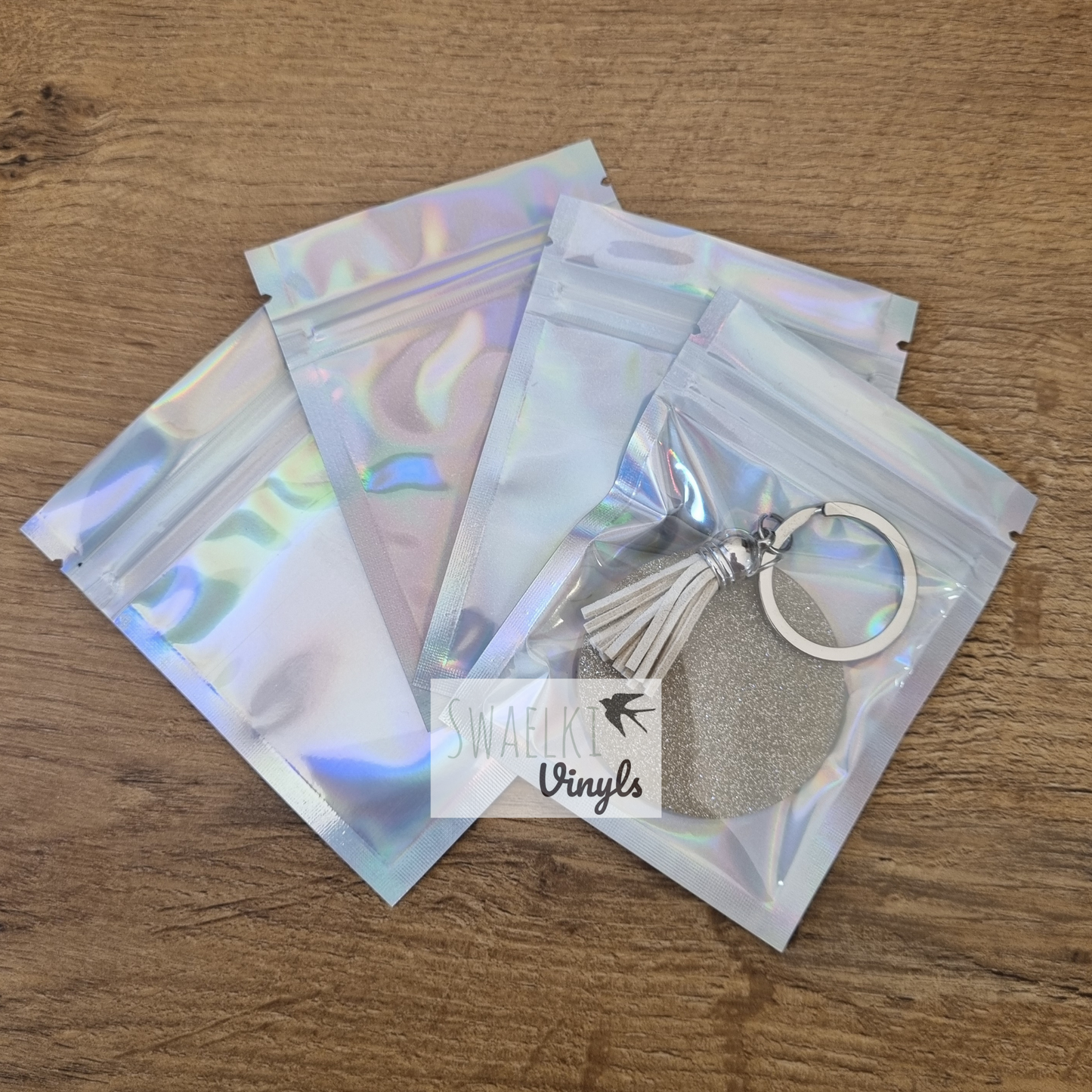 Zip Lock Holographic Bags