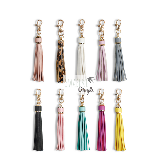 15cm PU Leather Tassels