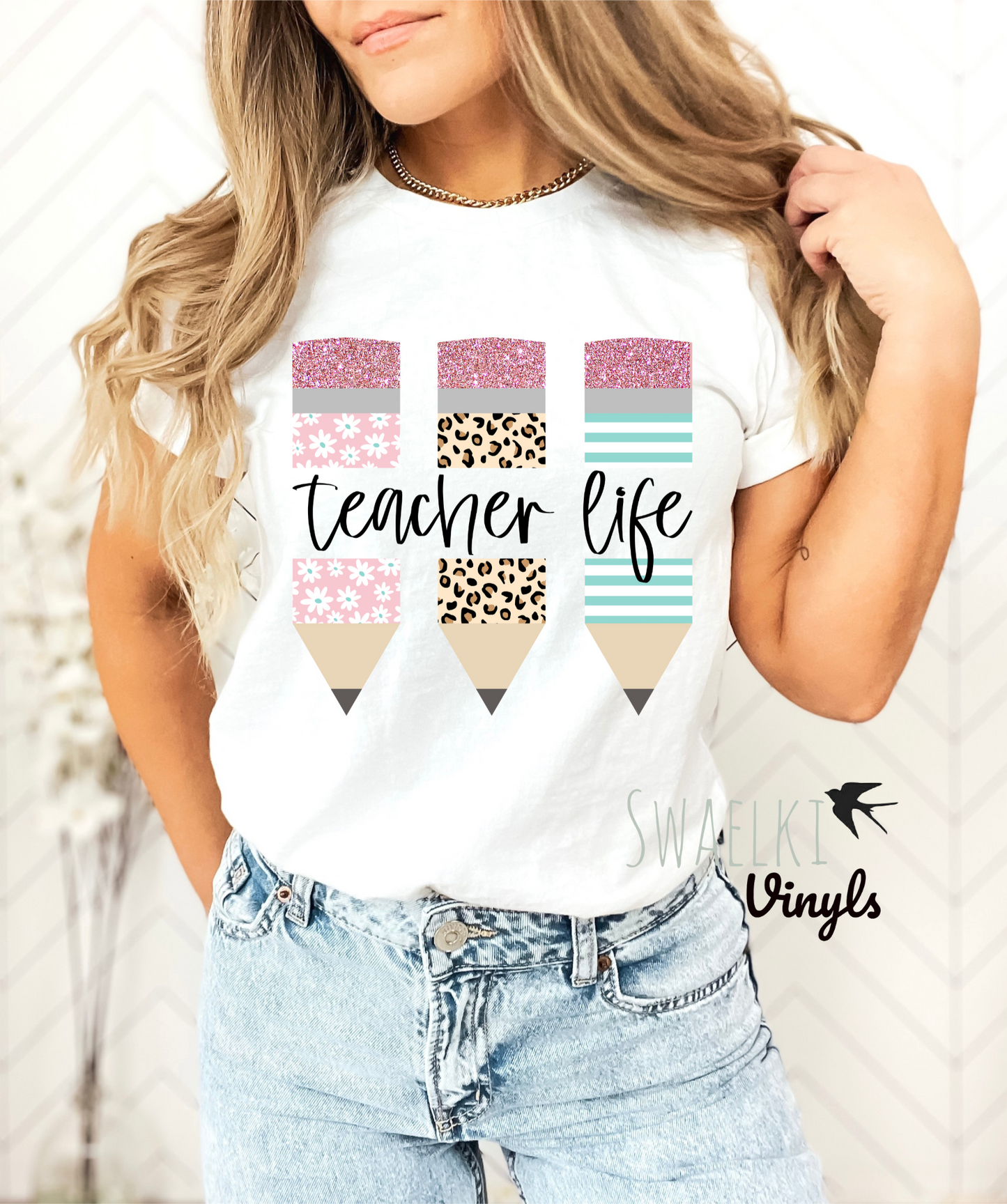 DTF Transfer - Teacher Life