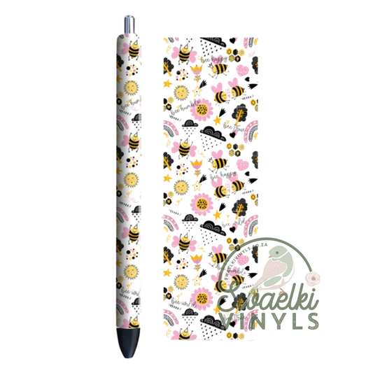 UVDTF Pen Wrap - Bees