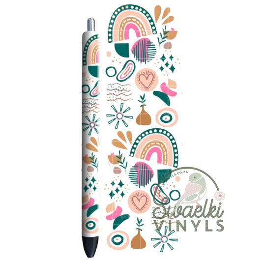 UVDTF Pen Wrap - Boho