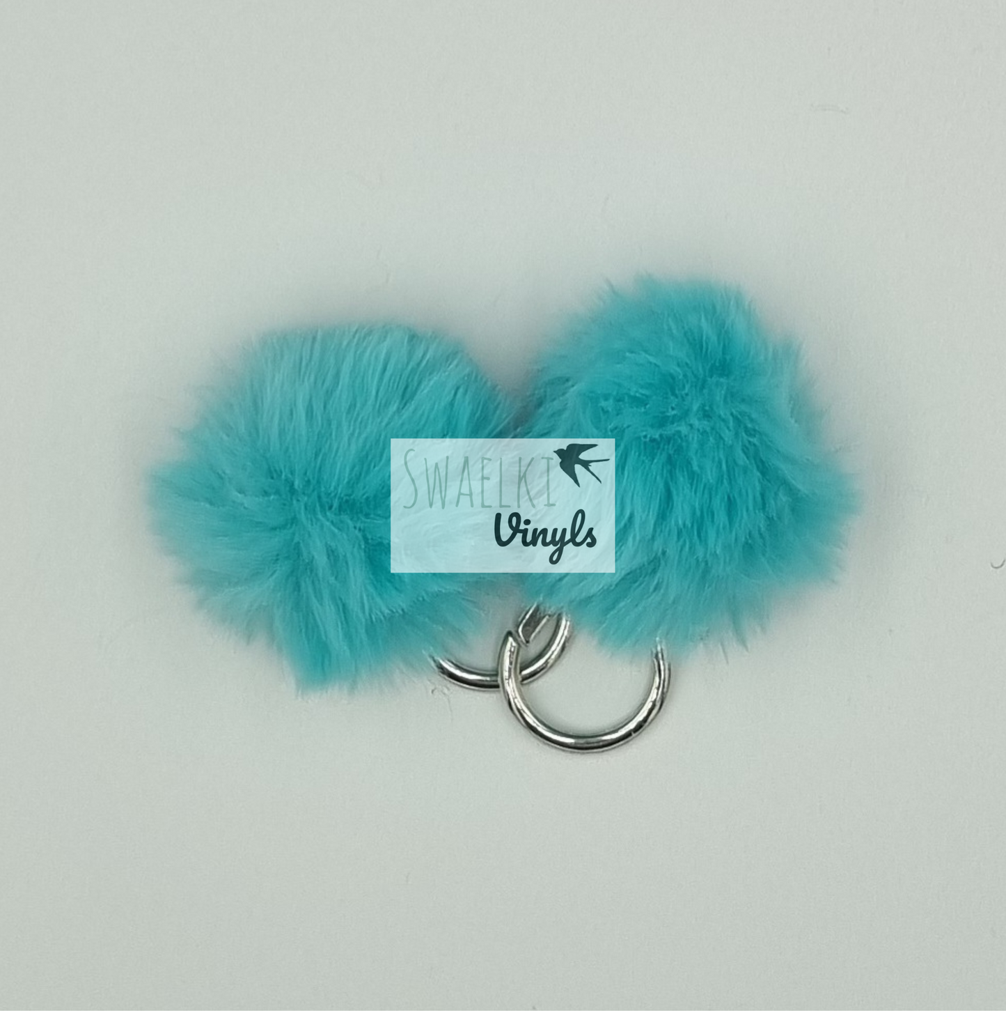 3.5cm Mini Pom Pom Keyrings