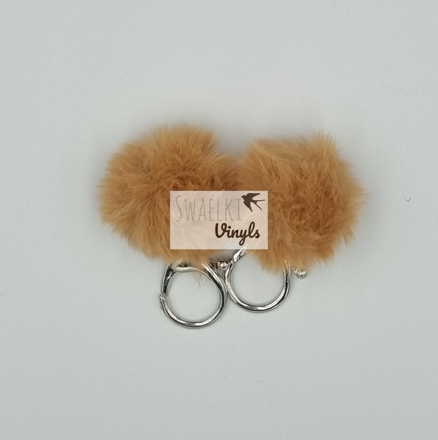 3.5cm Mini Pom Pom Keyrings