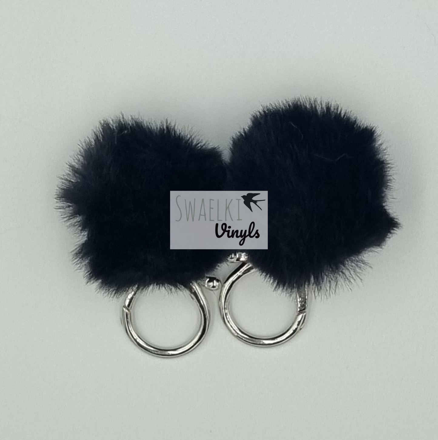 3.5cm Mini Pom Pom Keyrings