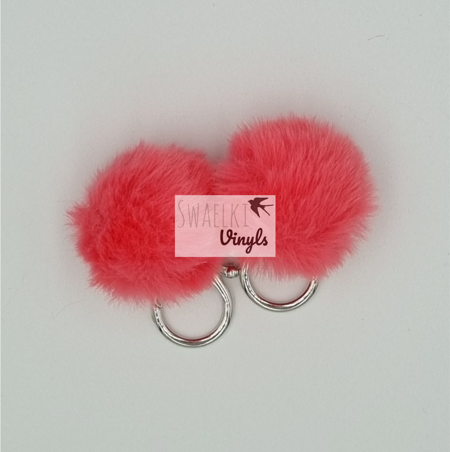 3.5cm Mini Pom Pom Keyrings